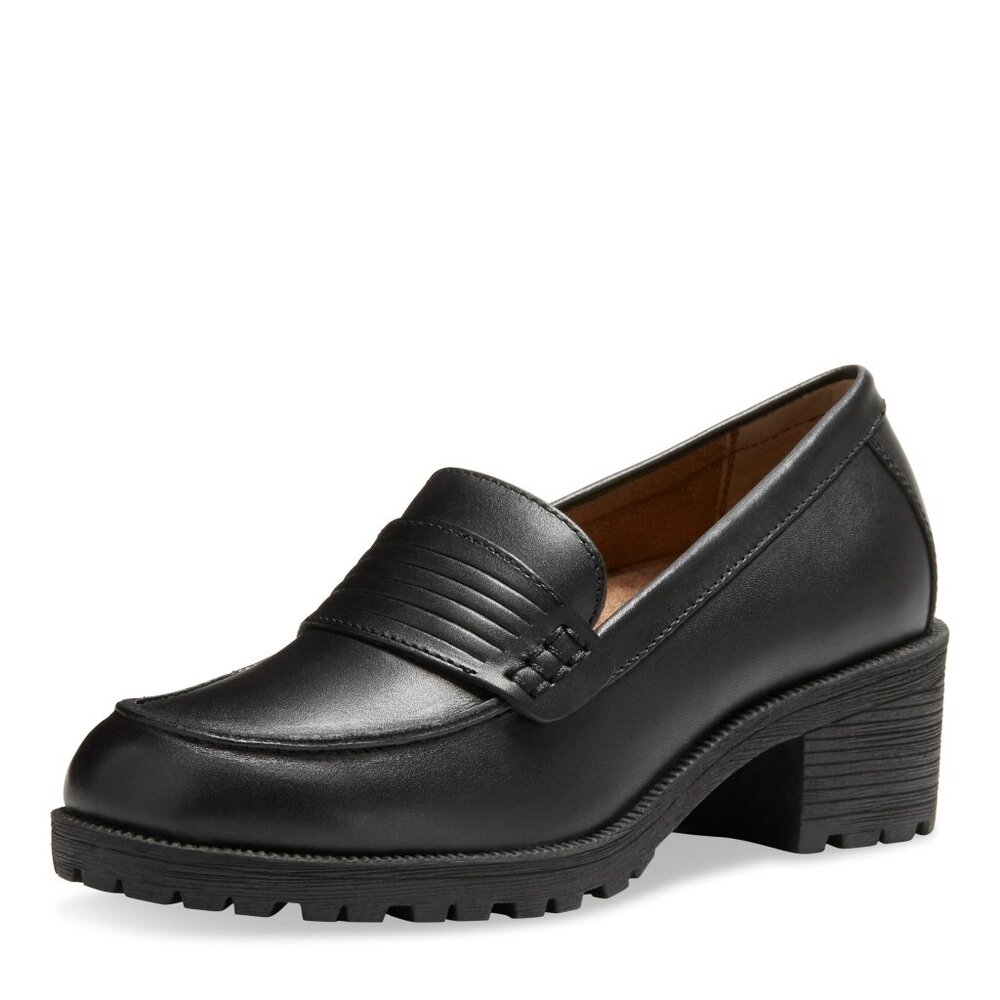 Full-Grain Leather Penny Loafers with OrthoLite Insole, Size 6-11